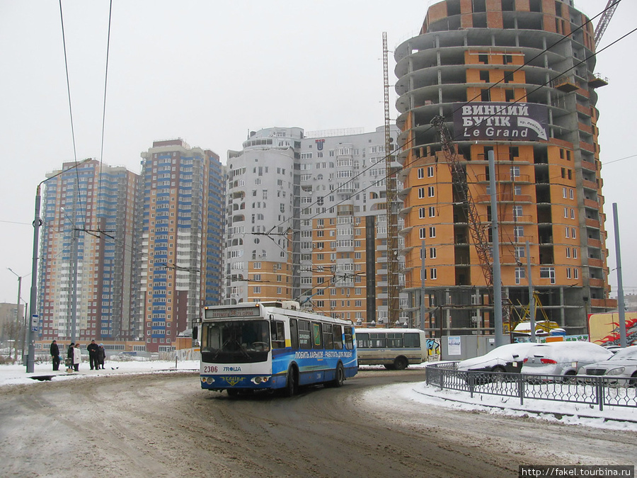 В районе станции метро 23 Августа Харьков, Украина