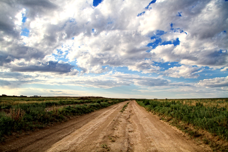 Дорога радости. Заилийский Алатау (горный хребет), Казахстан