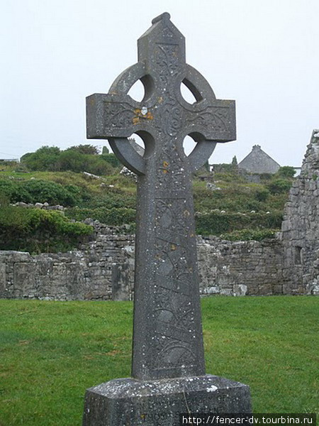 Старое кельтское кладбище Графство Голуэй, Ирландия
