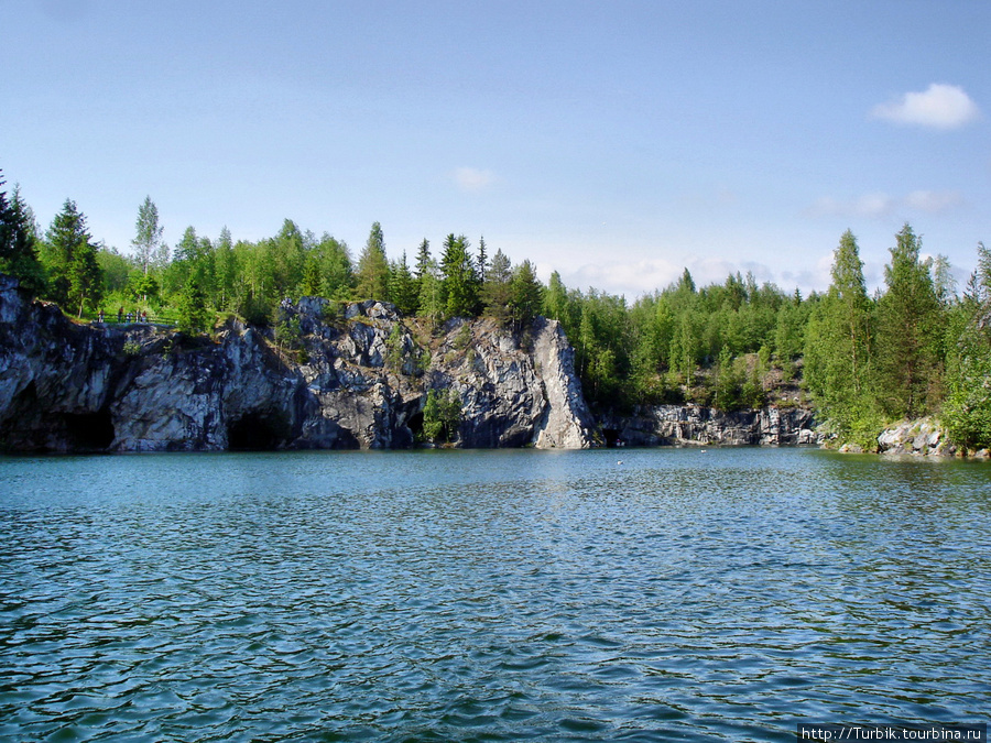 Рускеальский мраморный карьер Рускеала, Россия