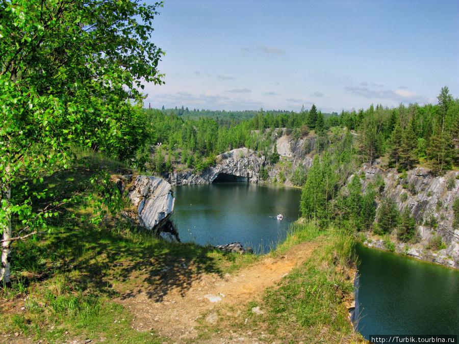 Рускеальский мраморный карьер Рускеала, Россия