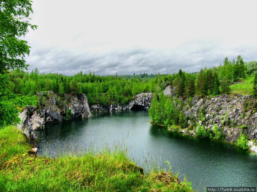 Рускеальский мраморный карьер Рускеала, Россия