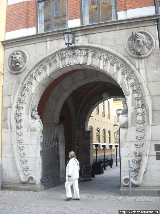 Необычная арка Мальмё, Швеция