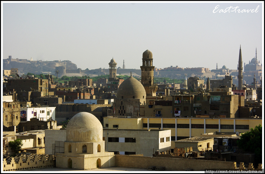 Разнообразные стили минаретов Исламского Каира Каир, Египет