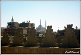 Вид на мечеть Мухаммеда Али через ограду мечети
