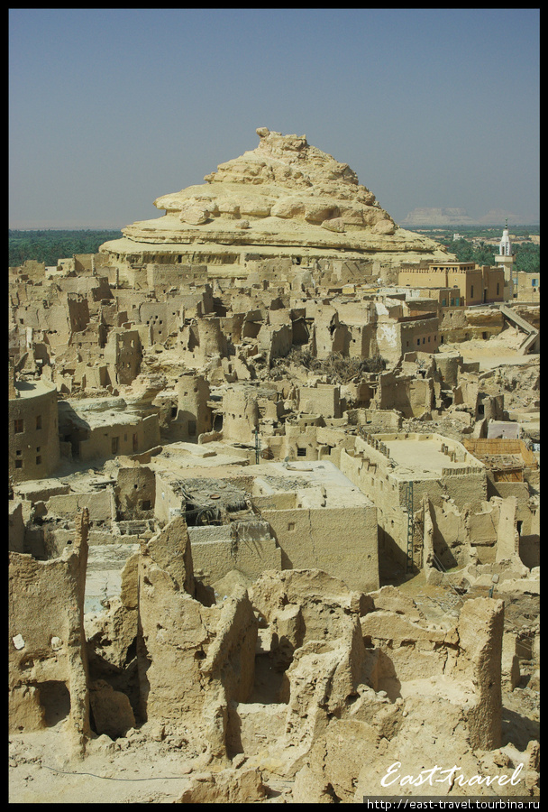 Оазис Сива. Часть 1 - крепость Шали Оазис Сива, Египет