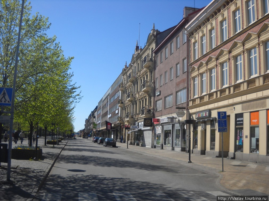 Улица Кристианстад, Швеция
