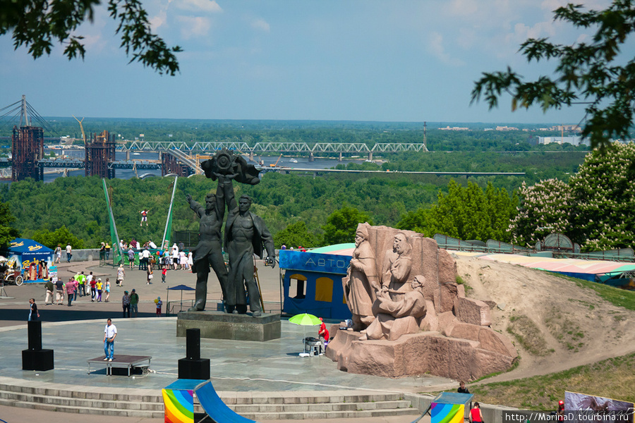 Парк Хрещатий Киев, Украина