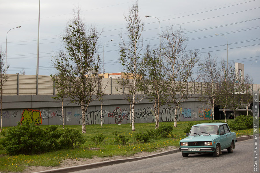 Граффити в Купчино Санкт-Петербург, Россия