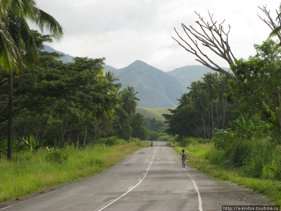 Дорога вверх -- на Гороку Кайнанту, Папуа-Новая Гвинея