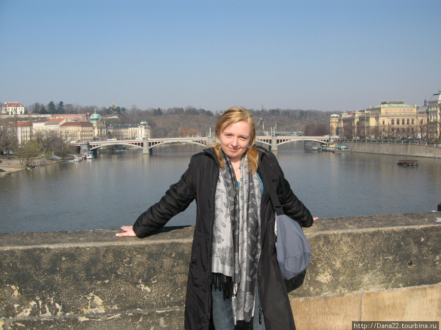 Я на Карловом мосту. 2007г. Прага, Чехия