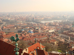 Вид на Прагу с собора святого Вита. 2007г.