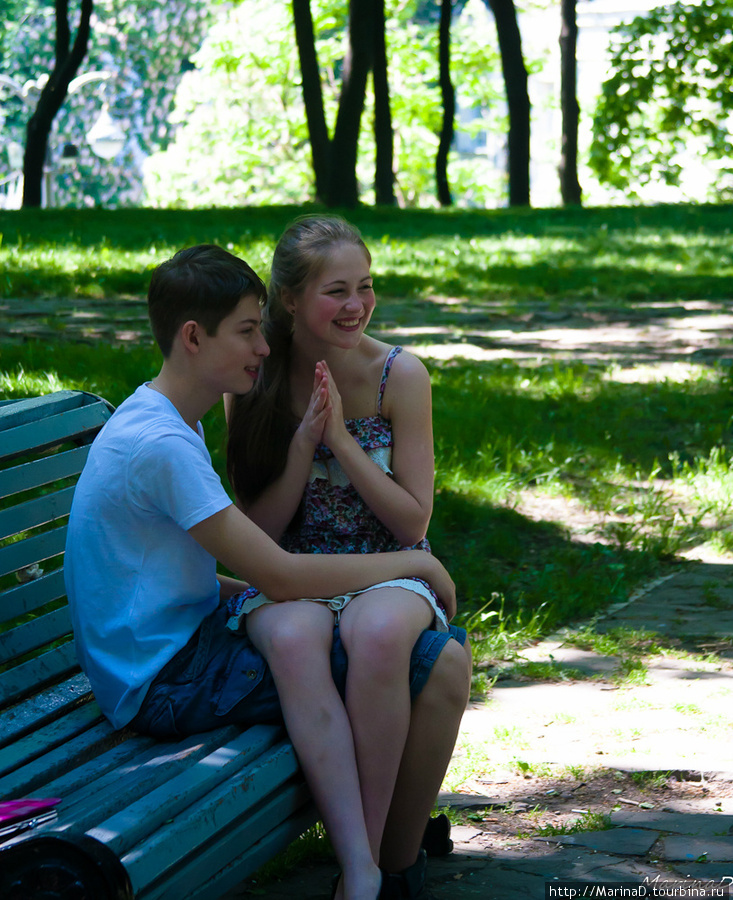 Мариинский и Городской парки Киев, Украина