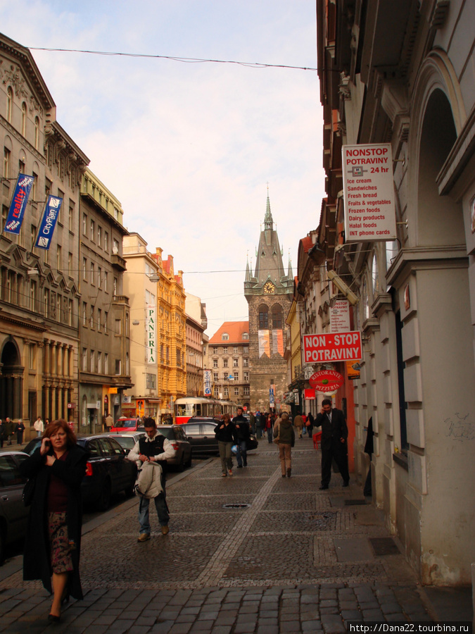 Истинно европейская улица. 2007г. Прага, Чехия