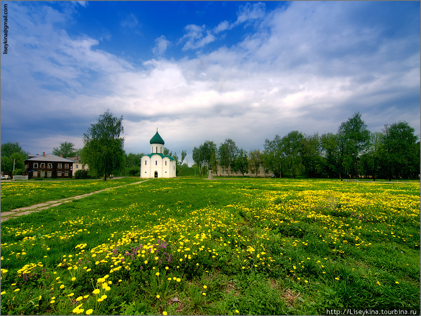 Спасо-Преображенская церковь Плещеево Озеро Национальный Парк, Россия