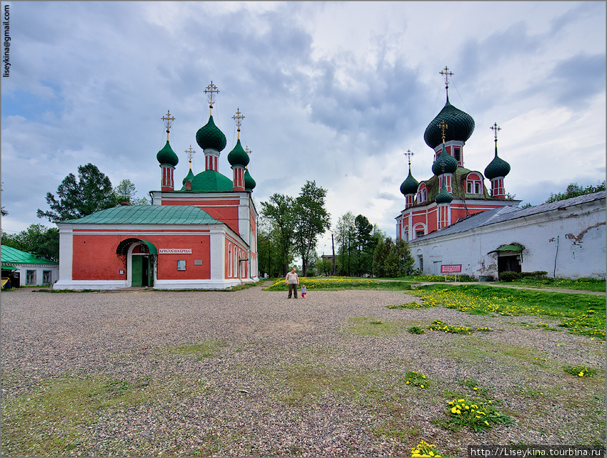 Церковь Александра Невского и Владимирский собор Плещеево Озеро Национальный Парк, Россия