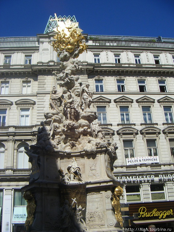 Чумная колонна Вена, Австрия