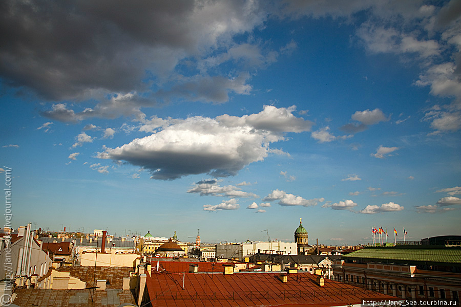 Такие близкие далекие облака... Санкт-Петербург, Россия