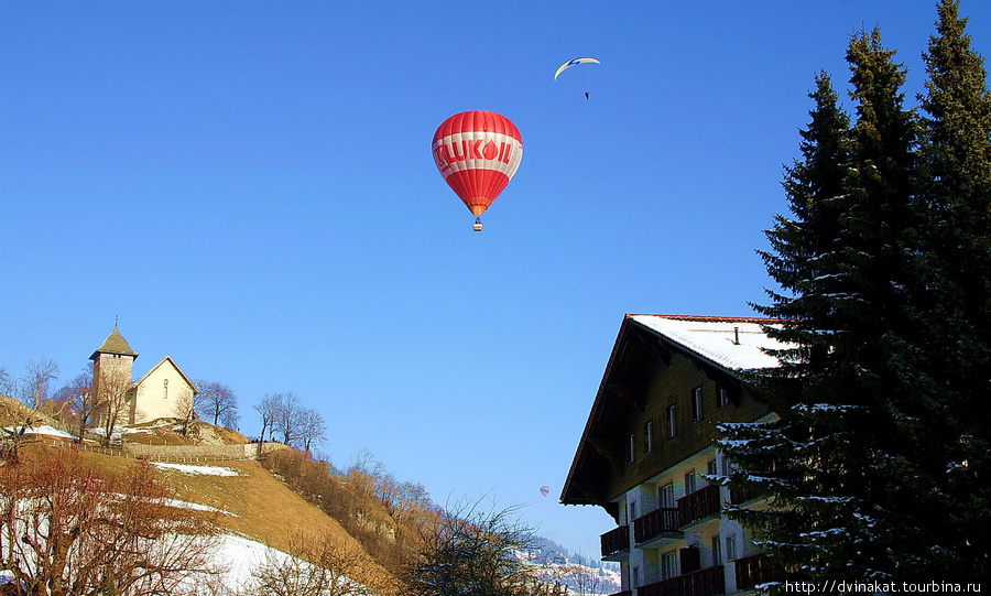 Фестиваль воздушных шаров Шато-д'Э, Швейцария