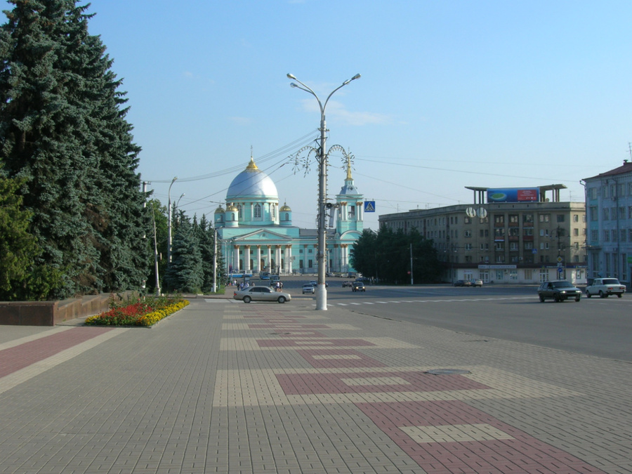 Город курск красная площадь