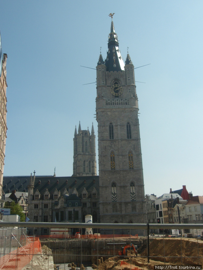 Гентская колокольня Гент, Бельгия