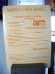 Вход в музей для иностранцев — 37 песо.