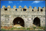 Внешняя стена крепости изнутри