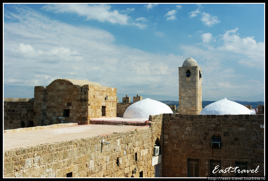 Вид с крыши Арвад, Сирия