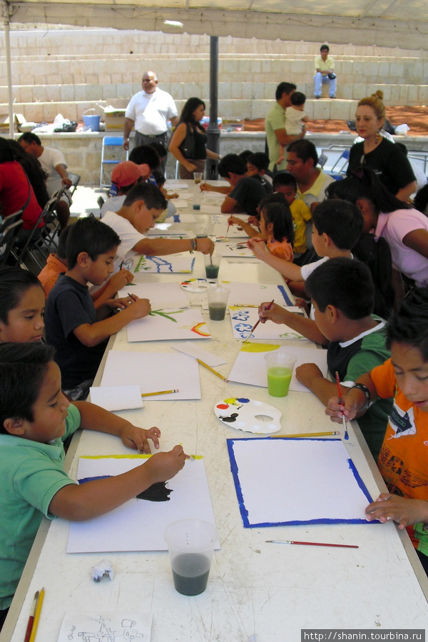 Конкурс детского рисунка Оахака, Мексика