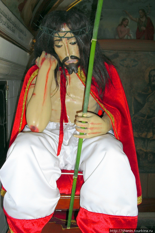 Сидящий Иисус Христос Оахака, Мексика