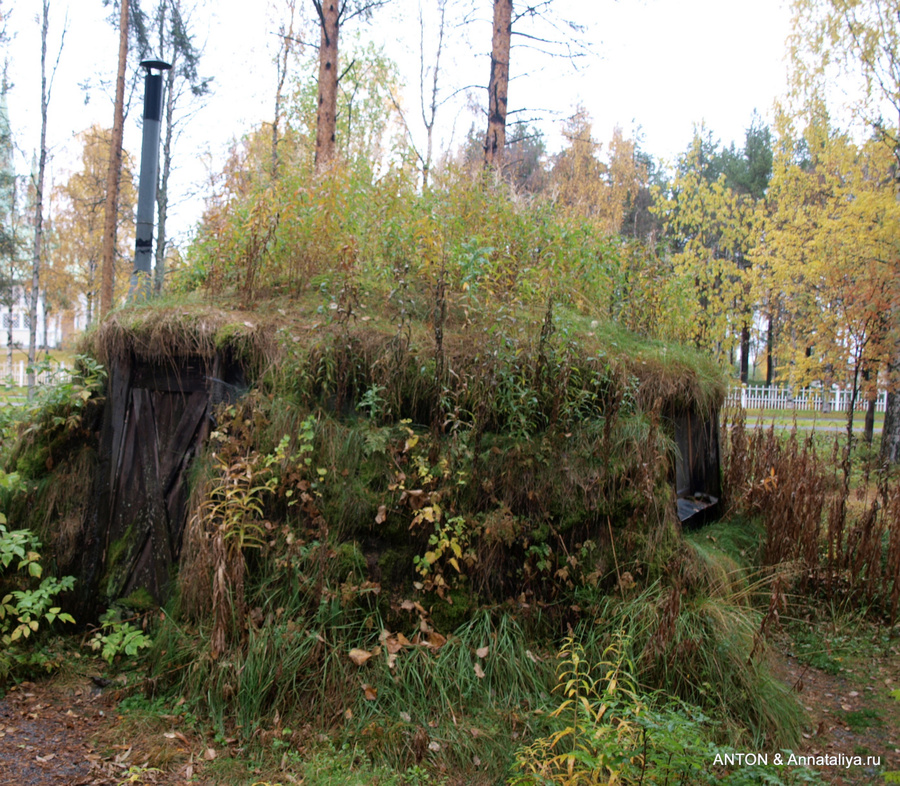 А тут саамы не только жили, но и хранили свои припасы Йоккмокк, Швеция