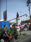 На центральной площади Мехико 8 мая 2011 года