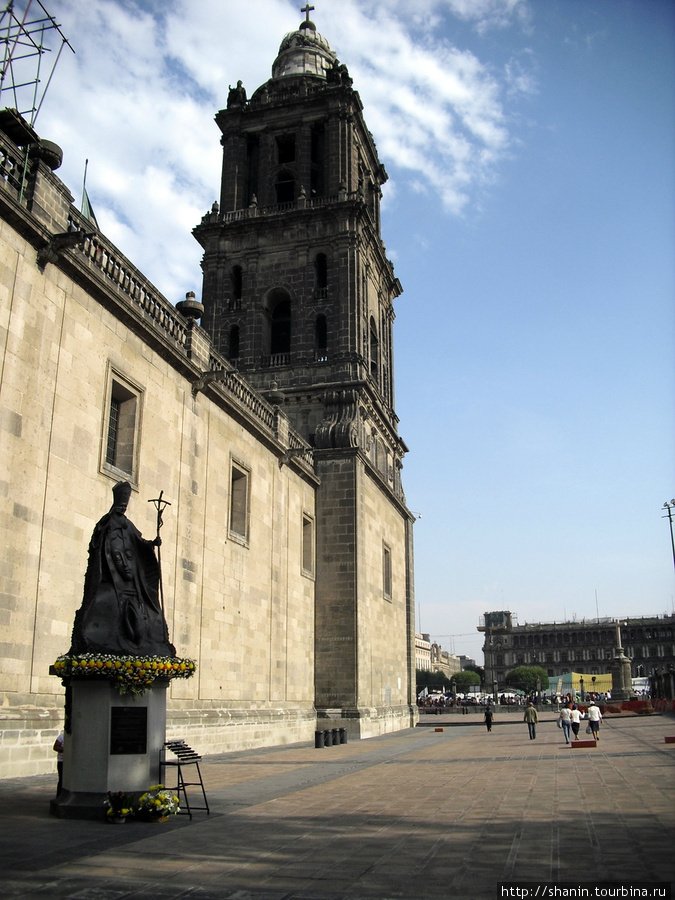 8 мая у кафедрального собора Мехико, Мексика