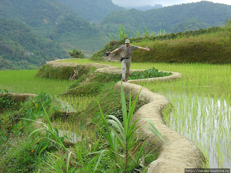 Рисовые террасы Банауэ Филиппины