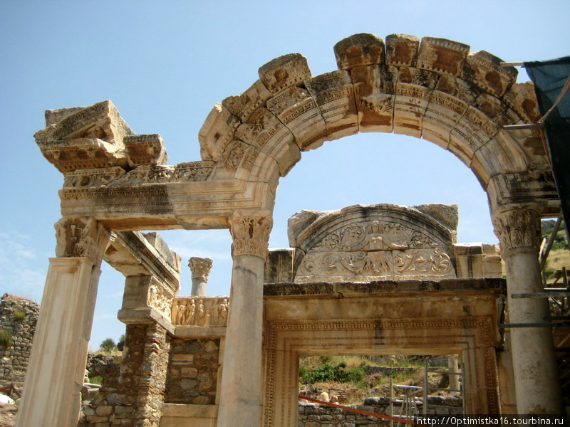 Эфес. Город прошлого Эфес античный город, Турция