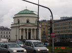Одна из площадей Варшавы
