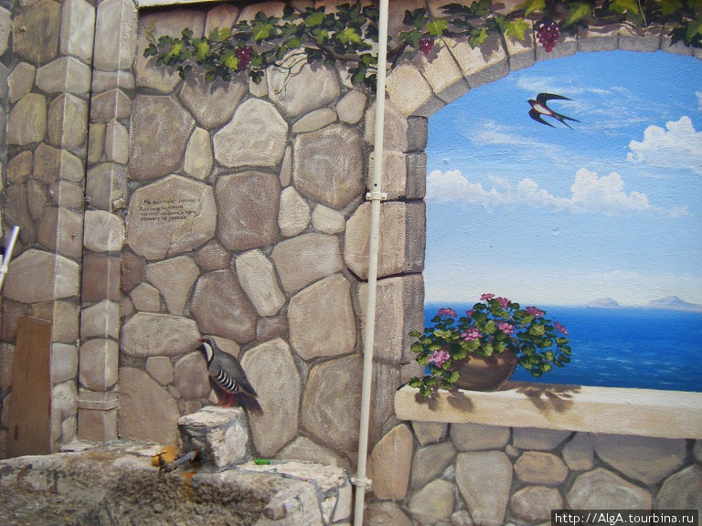 Картина на улице Остров Крит, Греция