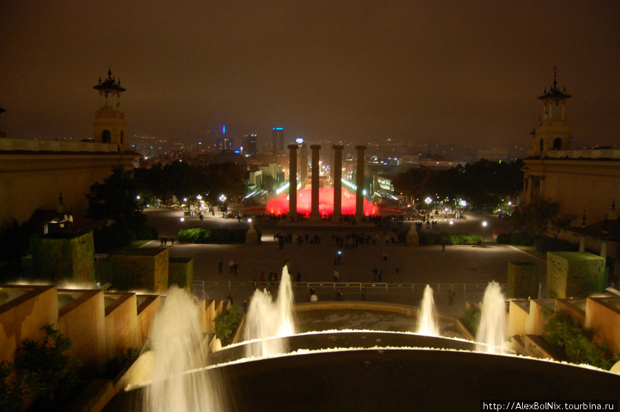 Магический фонтан Монжуик. Барселона Барселона, Испания