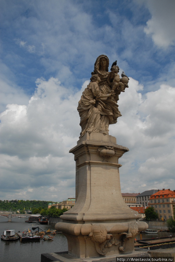 Меняющая незыблемость Карлова моста Прага, Чехия