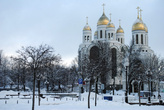 Храм Христа Спасителя — уменьшенная копия Московского.