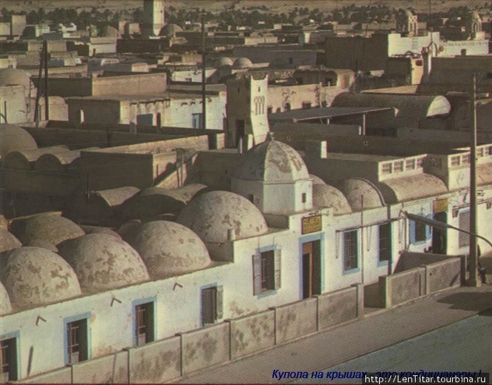 Купола на многих зданиях Эль-Уед, Алжир