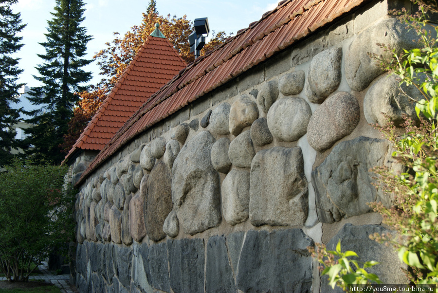 стена из камня Тампере, Финляндия