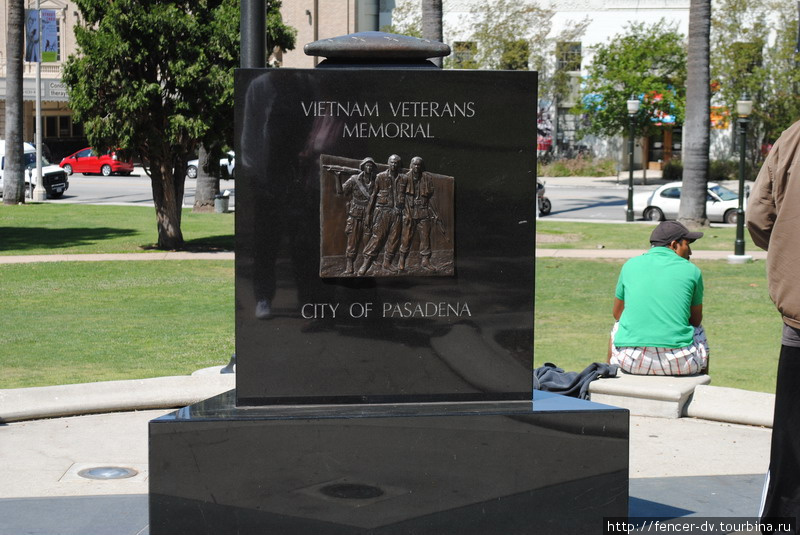 Монумент ветеранам Вьетнама Пасадена, CША