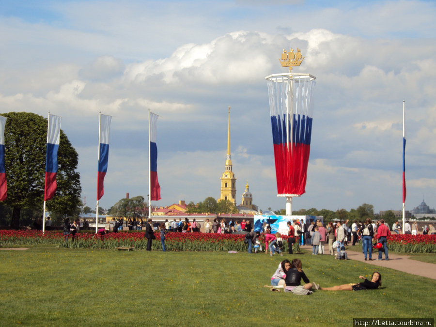 Праздник в городе Санкт-Петербург, Россия