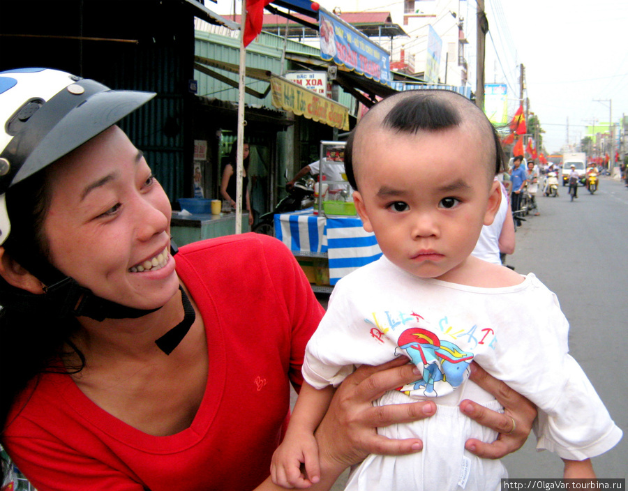 Зато его жители были очень приветливы и улыбчивы Тяудок, Вьетнам
