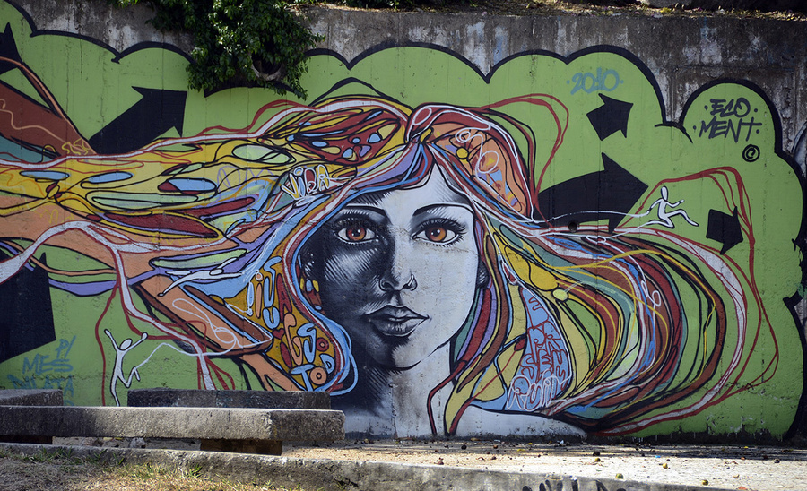 Граффити Рио-де-Жанейро Рио-де-Жанейро, Бразилия