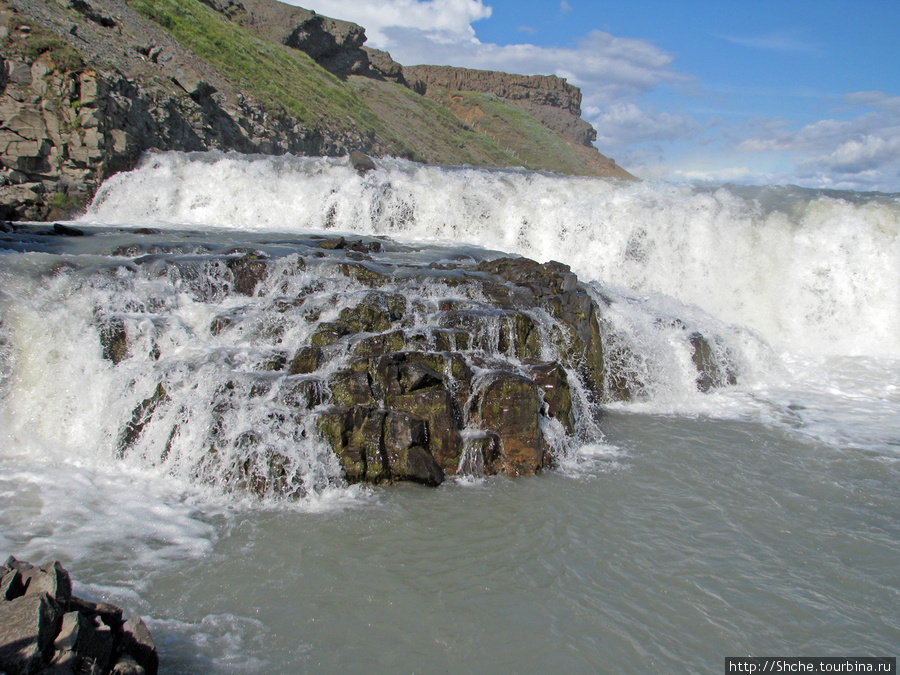 это еще не каскад... Галлфосс водопад, Исландия