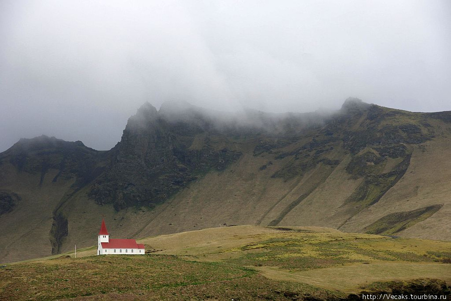 Весенний холод южного побережья Исландия