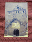 Экспозиция под открытым небом Коломна — образы прошлого в Кремлёвском дворике. Пятницкие ворота Кремля.