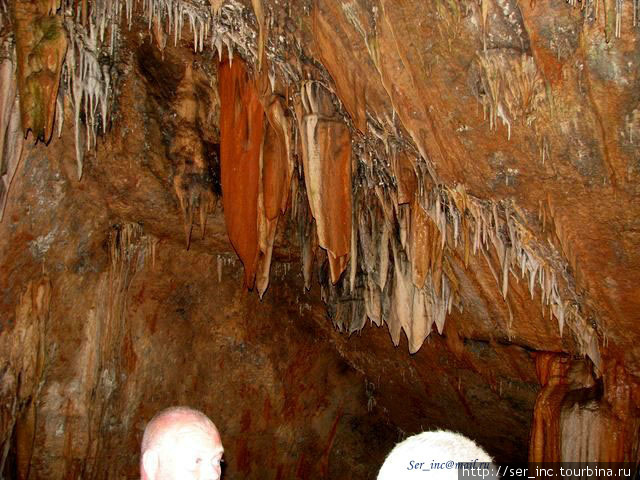 Спуск в пещеру Дим Турция